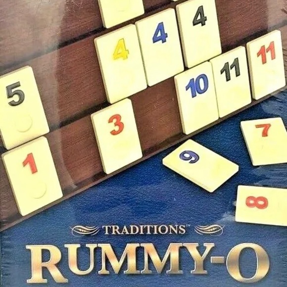 Traditions Rummy-O Game Tile Fast Paced Game By Spin Master Sealed NEW - Picture 8 of 12